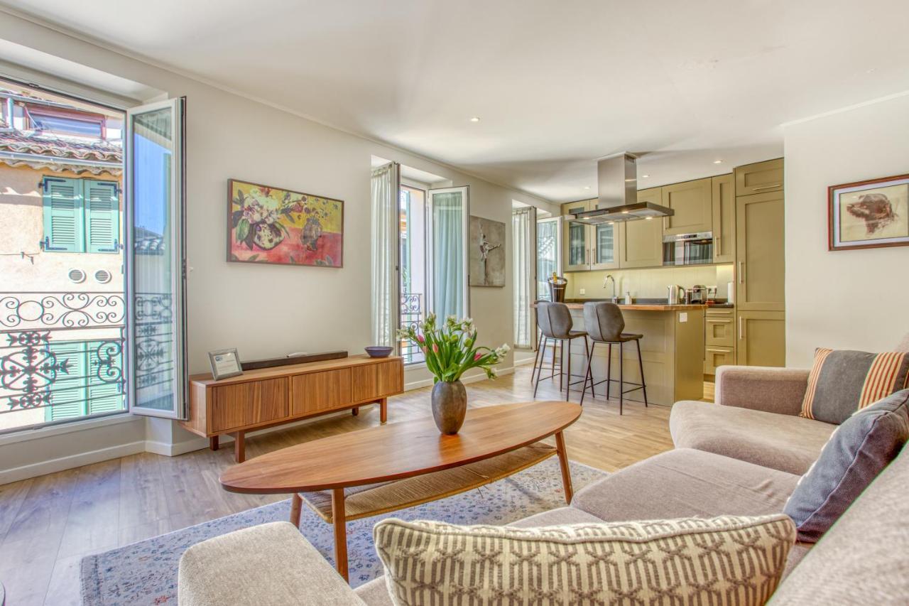 Style In Cannes-Beautiful Apt-5 Mins Stroll To Festival-Beach-Port エクステリア 写真